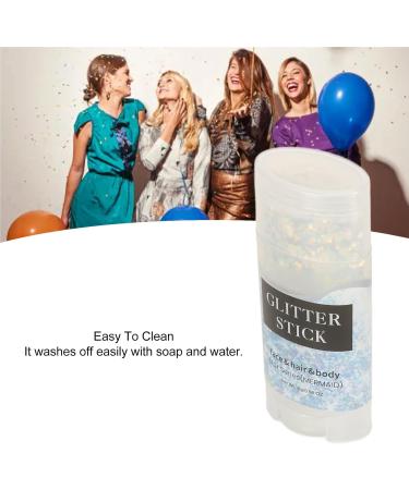 Buy 16g Safe Face Glitter for Concerts - Easy Clean Makeup Sequins & Glitter | International Shipping - Buy Online on GoSupps.com