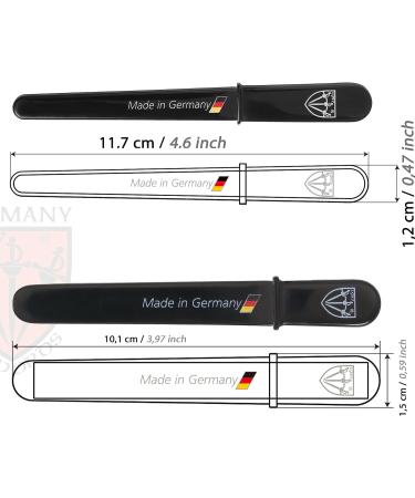 3 Swords Germany - Brand quality double sided (fine & coarse) SAPPHIRE POCKET NAIL FILE and POCKET TWEEZERS Made in Solingen Germany Pocket Tweezers/Nail File Set - Buy Online on GoSupps.com