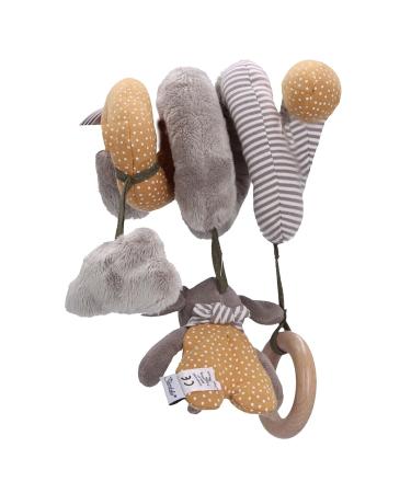 Sterntaler Baby Unisex Toy Spirale Elephant Eddy | Motoric Toys for Infants | Gray Activity Spiral for Development - Buy Online on GoSupps.com