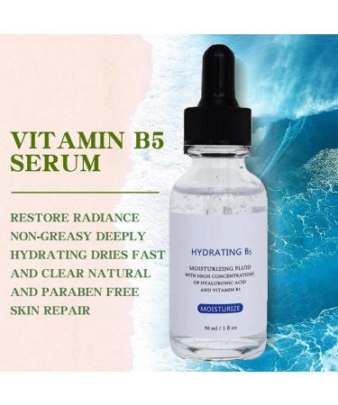B5 Face Serum Hyaluronic Acid Anti Wrinkle Aging Facial Serum With Vitamin B5 Improve Rough Skin Ultra-Hydrating Ultra-Repairing Formula B5 Serum Concentrate 30ml - Buy Online on GoSupps.com