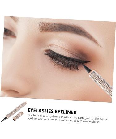 Angoily 1pc Eyeliner Fake Eyelashes Fake Lashes Magnetic Eyelashes Liner Ink Cosmetic Accessory Diamond - Buy Online on GoSupps.com