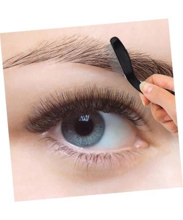 FRCOLOR 8 Pcs Foldable Eyebrow Comb Makeup Mascara Make up Kit Folding Eyelash Comb Makeup Tool Metal Girl 6.5x2x0.8cmx4pcs Blackx4pcs - Buy Online on GoSupps.com