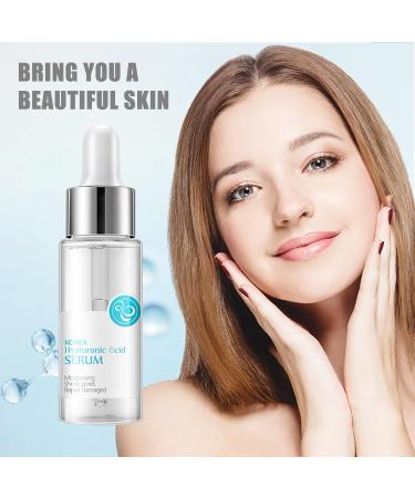 Hydrating Hyaluronic Acid Serum Face Moisturiser with Tremella fuciformis Face Serum for Women & Men Skin Care Replumps & Hydrates Skin Anti-Aging Minimises Pore Repair Skin Korean Skincare - Buy Online on GoSupps.com
