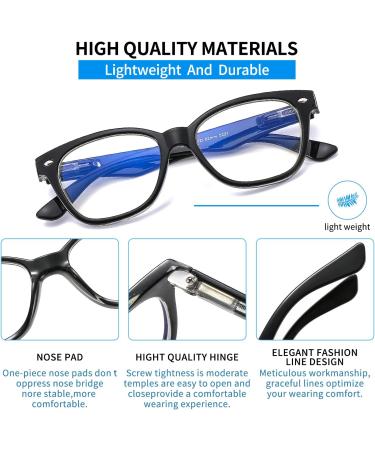 Suertree 3 Pack Blue Light Filter Reading Glasses - UV Blocked Unisex Computer Glasses 1.5x Diopters - Buy Online on GoSupps.com