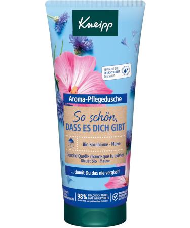  Kneipp Kneipp 6-Pack Aromatic Shower Gel Bottles - With natural extracts of cornflower mallow and natural nourishing oil - So beautiful it exists for you - 6 x 200ml - Buy Online on GoSupps.com