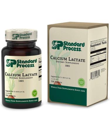 Standard Process Calcium Lactate - Immune & Bone Support Supplement - 330 Pink Tablets - Buy Online on GoSupps.com
