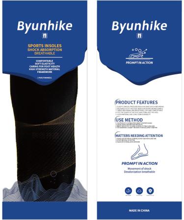 Flat Feet Shoe Insoles for Men & Women - Arch Support Inserts for Plantar Fasciitis | All-Day Comfort (L: 270-280mm - Buy Online on GoSupps.com