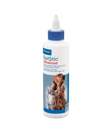 Virbac EPIOTIC Advanced Ear Cleanser, Vet-Recommended For Dogs and Cats, For Ear Cleaning and Grooming, Powerful Rinse With No Sting, Safely Removes Debris and Wax, Package May Vary 8 oz - Buy Online on GoSupps.com