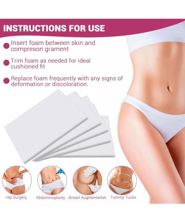 Buy 5 Pack Lipo Foam Ab Board - Essential for Post Surgery Liposuction Tummy Tucks & BBL - International Shipping Available - Buy Online on GoSupps.com