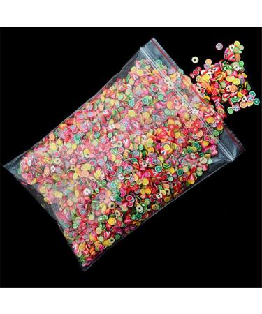 BANGSUN 10000 Sticks 3D Nail Art Cute Designs Sticks Slices Polymer DIY Decoration Fruit Pattern Nail Art