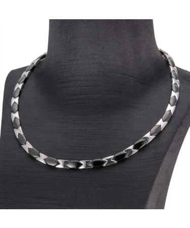 Enermagix Ceramic Magnetic Necklace for Men & Women - Unique Father's Day Gift with Germanium - Perfect for Dad & Husband - Buy Online on GoSupps.com