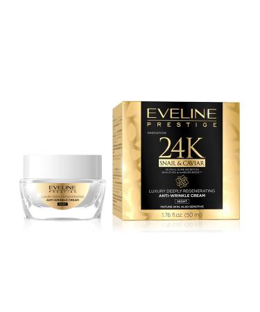Eveline Cosmetics Prestige 24k Snail And Caviar Night Cream 50ml
