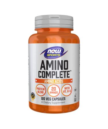 Now Foods Sports Amino Complete 120 Veg Capsules - Buy Online on GoSupps.com