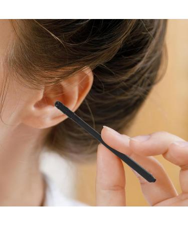 Didiseaon 300pcs Adhesive Ear Wax Removal Sticks - Disposable Sticky Wax Removing Rod Removal Ear Cleaning Tools for Home or Travel Black - Buy Online on GoSupps.com