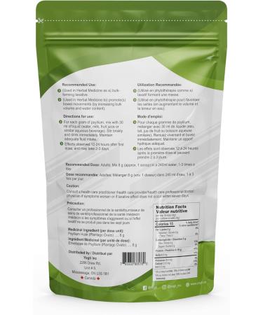 Yogti Psyllium Husk Powder - 2 Pound Packaging may vary & Whole Psyllium Husk 2 pound Nutritional Supplement+Whole Psyllium Husk - Buy Online on GoSupps.com