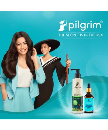 Pilgrim Spanish Rosemary & Biotin Hair Growth Oil - Enhance Density Strengthen Roots Reduce Hairfall | Sulfate & Paraben Free | 3.38 Fl Oz - Buy Online on GoSupps.com