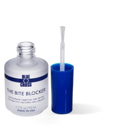 Blue Cross The Bite Blocker Nail Polish - Nail Biting Prevention & Repair | Made in USA | 0.5 fl oz - Buy Online on GoSupps.com