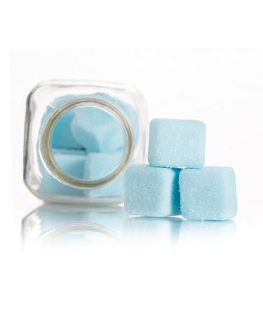 Blue Raspberry Sugar Scrub Cubes - Exfoliating Body Scrub with Shea Butter & Aloe Vera | 18 Single Use Cubes (16oz - Buy Online on GoSupps.com