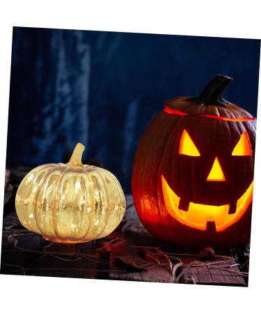 HOMSFOU Glass Jack-o-Lantern Pumpkin Decorations - Buy Online on GoSupps.com