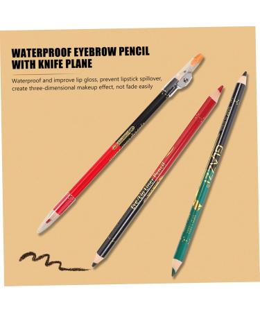 Beavorty Brow Pencil 24 pcs lip liner eyeliner eyebrow liner eyebrow pencil lip liner pen grey eyeliner lip plumper - Buy Online on GoSupps.com