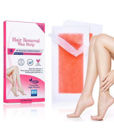 Body wax strips wax strips for hair removal face hair removal cold wax stripes for face arms legs forearm hair low and long painless and long simple application removal strips-red