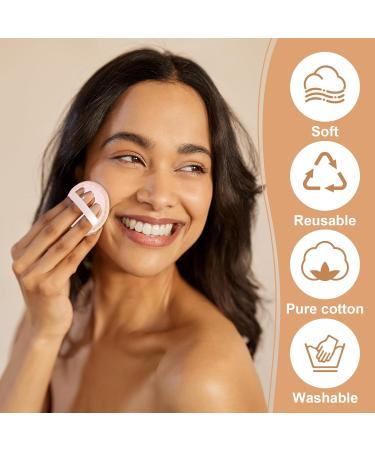 12 Pieces Makeup Powder Puffs Blending Tools for Loose Mineral & Body Powder Wet/Dry Face Makeup Applicators with Strap - Buy Online on GoSupps.com