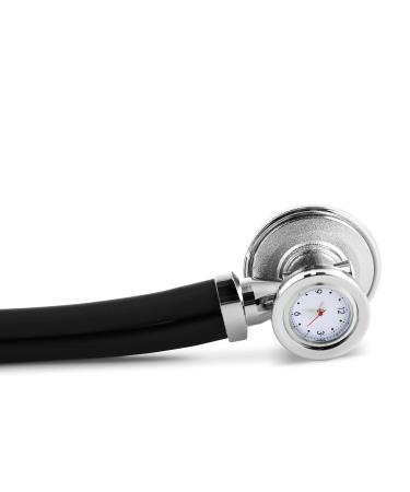 Primacare DS-9298 Black Stethoscope with Analog Watch | Convertible Sprague Rappaport | Essential First Aid Kits - International Shipping Available - Buy Online on GoSupps.com