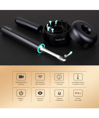 BEBIRD X17 Pro Ear Wax Removal Camera Endoscope - WiFi, Gyroscope, 1080p Visual Ear Cleaner for Kid, Adult, Pet - Buy Online on GoSupps.com