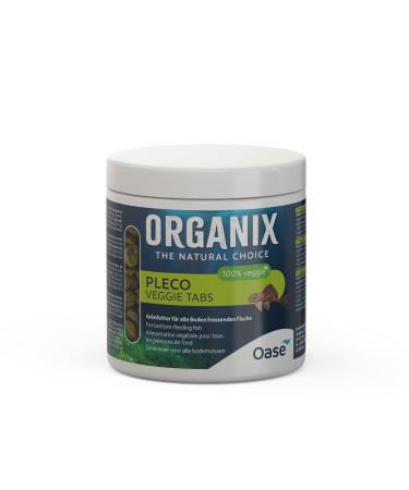OASE ORGANIX Pleco Veggie Tabs 500 ml - Green food for bottom feeders aquarium food for herbivores