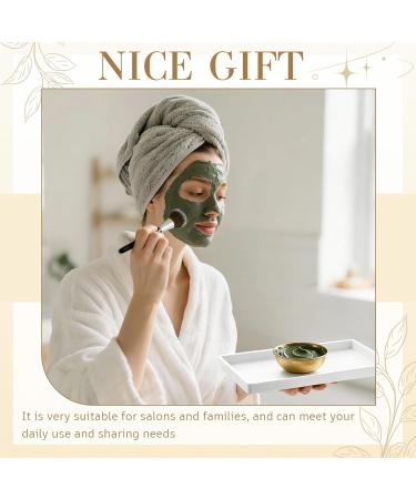 Teenyyou 4 Pcs DIY Esthetician Supplies Face Mask Skincare Tray Plastic White Jewelry Serving Tray Women Skincare Products for Spa Salon Aesthetician Beauty Nail Art Mask Body Care Bathroom - Buy Online on GoSupps.com