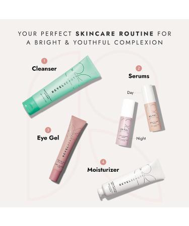 REVEL BEAUTY Firm & Lift Under Eye Gel Brightener with Retinol & Hyaluronic Acid - Reduce Fine Lines, Dark Circles, Wrinkles, Puffiness | Vegan Skin Care 0.33 Fl. Oz - Buy Online on GoSupps.com