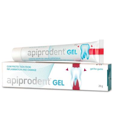 Apiprodent Gel- Extra Strength Oral Treatment for Inflammation Mouth Ulcers Sore Gums - Dental Pain Relief for Adults - 20gr
