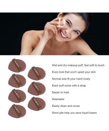 Triangle Makeup Puff Triangle Powder Puff Reusable Sponge with Storage Box for Cosmetics - Buy Online on GoSupps.com