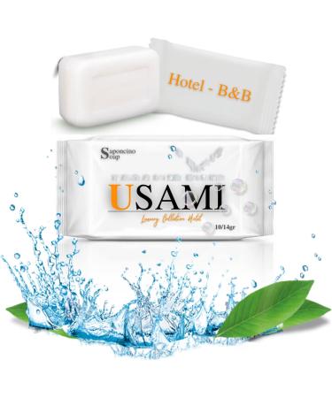  LogicaShop USAMI Monouso Hotel Soap 14 g Kit Cortesia b&b Complete Luxury Bathroom Organic Hands Scented Soap Small Gifts Guest Hotel Soap Line Hotel (1000) - Buy Online on GoSupps.com
