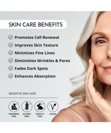 MAELOVE Night Renewer - Glycolic Acid Anti-Aging Night Cream for Sensitive Skin | Exfoliating AHA Cream | Gluten-Free USA Made - 2.0 fl oz - Buy Online on GoSupps.com