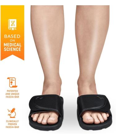 Heel That Pain Heel Seat Sandals | Orthotic Slides for Plantar Fasciitis & Heel Pain | Luxury Faux Leather & Suede | Unisex Comfort (Men's 9 Women's 10 - Buy Online on GoSupps.com