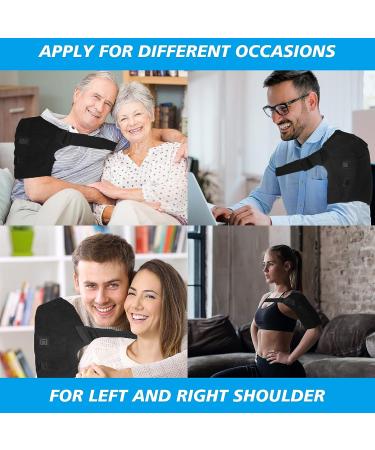 LXH USB Shoulder Heating Pad for Pain Relief - 3 Heat Settings, Portable & Effective for Rotator Cuff Pain - Buy Online on GoSupps.com