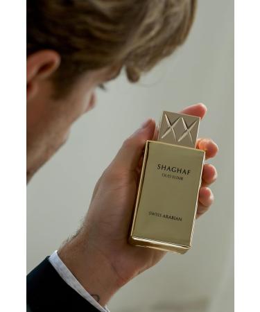 Swiss Arabian Shaghaf Oud Elixir Oud Gourmand Amber Fragrance - Notes of Saffron - Perfume for Women and Men - 2.5 oz EDP Spray - Buy Online on GoSupps.com