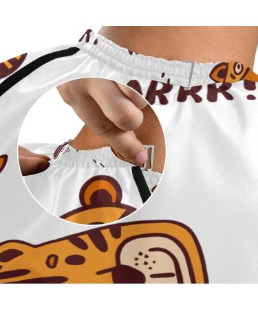Waterproof Barber Cape - Funny Tiger & Cheetah Haircut Bib for Men & Women | Stylish Hair Cutting Cape for Professional & Home Use - Buy Online on GoSupps.com