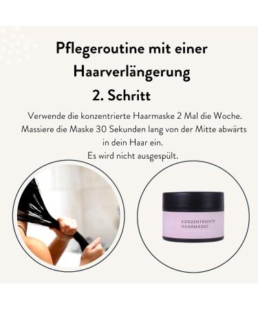Hair2Heart Care Set for Real Hair Extensions | 2-Phase Spray Cream Shampoo Hair Oil & Mask for Bright Healthy Hair | International Shipping - Buy Online on GoSupps.com
