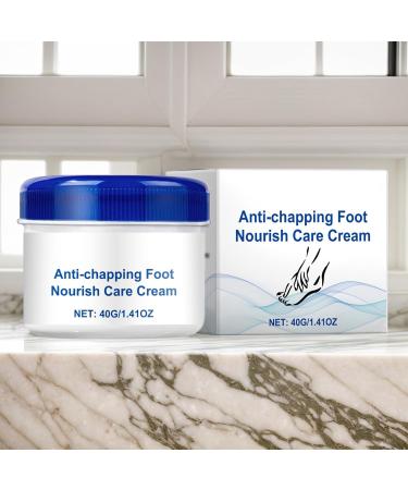  Generisch Foot Cream 40g of heel cream for cracked skin | Natural care lotion for the whole family to nourish after showering - Buy Online on GoSupps.com