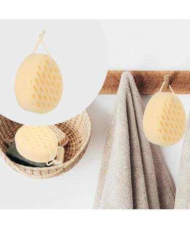 GLEAVI Bath Ball & Back Scrubber - Exfoliating Luffa Sponge for Shower - Cute & Effective Body Scrubber - Buy Online on GoSupps.com