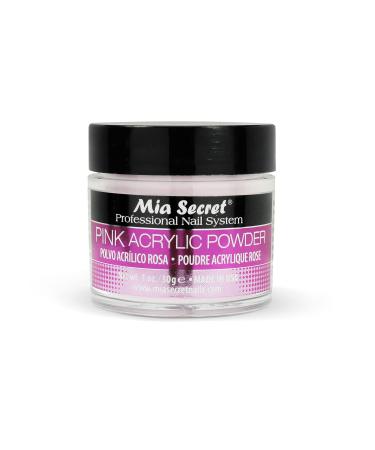 Mia Secret Professional Acrylic Nail System Pink Acrylic Powder 1 OZ - Buy Online on GoSupps.com