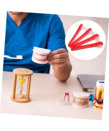 Vintorky 4-Piece Travel Toothbrush Set - Double-Sided Prosthesis Brushes for Braces - Ideal for International Shipping - Buy Online on GoSupps.com