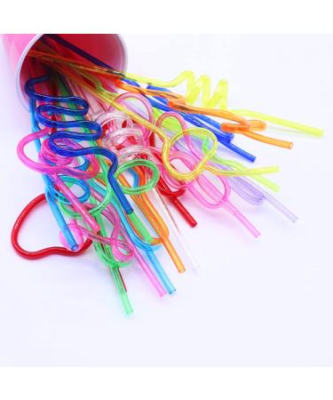 12PCS Kids Straws Reusable Party Straws for Kids Birthday Party (B) - Buy Online on GoSupps.com