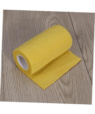 Buy Self-Adhesive Yellow Knee Pads for Sports | Medium Rolls Tape | International Shipping - Buy Online on GoSupps.com