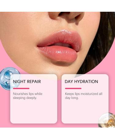  DALE YOU Set of 4 Lip Balms with Brush Honey Lip Balm and Moisturizing Night Mask Non-Stick For Daily Care Travel or Pre-Makeup (#1 88g) - Buy Online on GoSupps.com