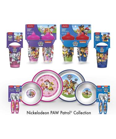 Playtex Stage 3 Paw Patrol Boys BPA Free Plate Packs of 2 Plates White/Blue - Buy Online on GoSupps.com