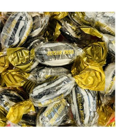 VIMIX SUGAR FREE Hard Boiled Sweet - PICK & MIX QUALITY ASSORTED WRAPPED SWEETS Bag (Everton Mints 1kg) Everton Mints 1kg