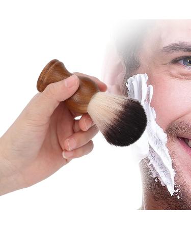 Professional Shaving Brush for Hair Salons | Wooden Handle | International Shipping Available - Buy Online on GoSupps.com